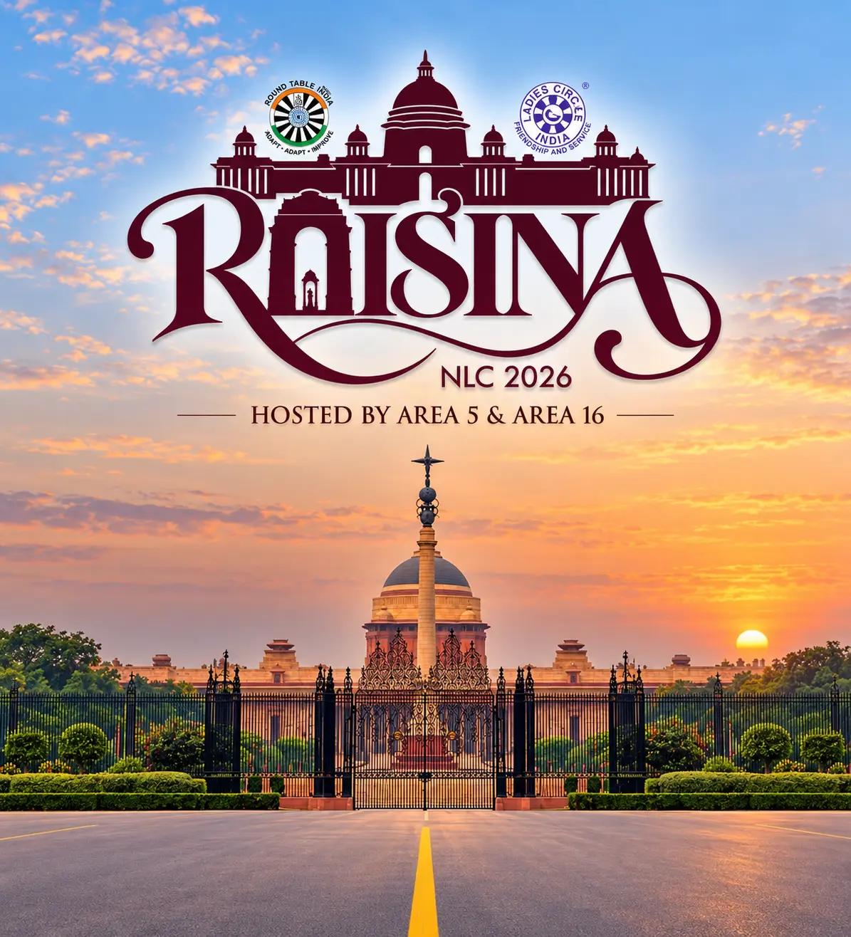 Raisina NLC 2026 at Sunrise